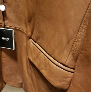 Genuine Leather Sport Coat